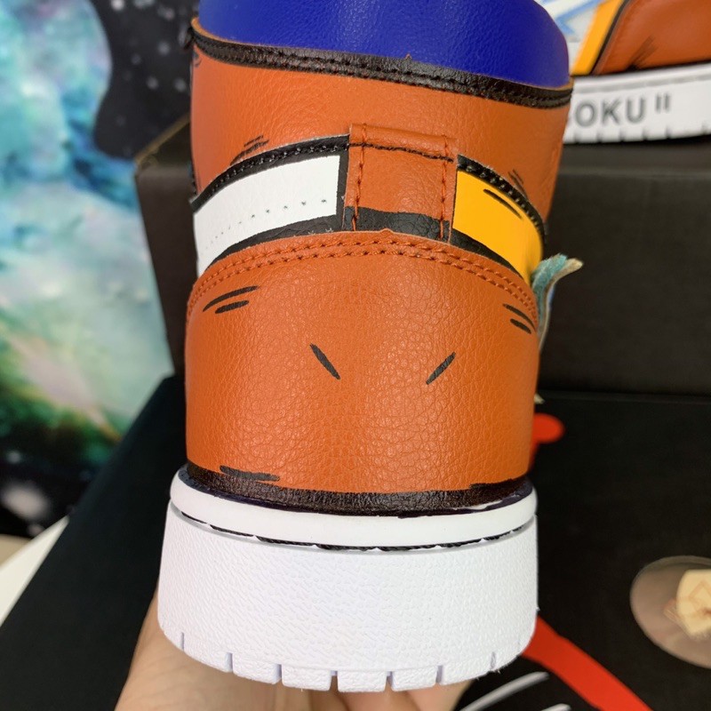 giày off white  custom goku hoạt hình