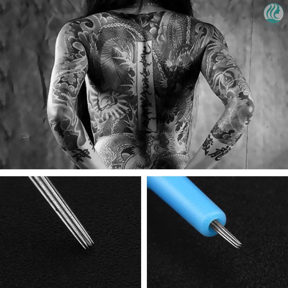 🌟Tattoo Needles & Cartridges Set 20pcs Disposable Tattoo Needles 9RL & 20pcs Tattoo Needles Tubes 9RT Tattoo Tools Kit 