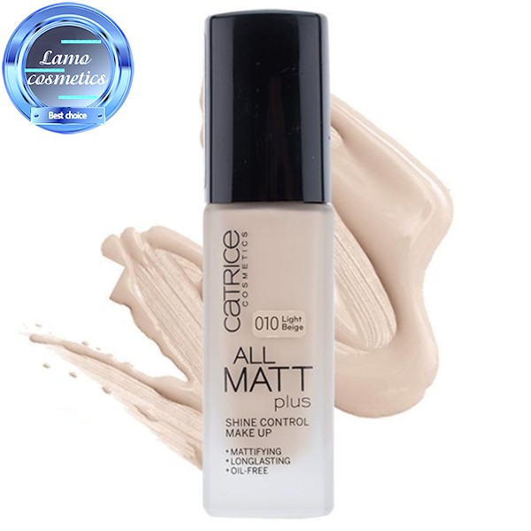 Kem Nền Catrice 18h All Matt Plus Shine Control Make Up Chính Hãng 100%