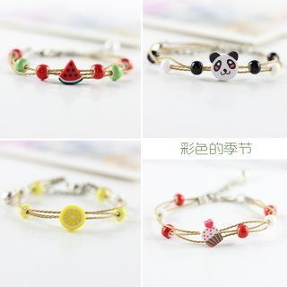 Vòng gốm trái cây xinh xắn