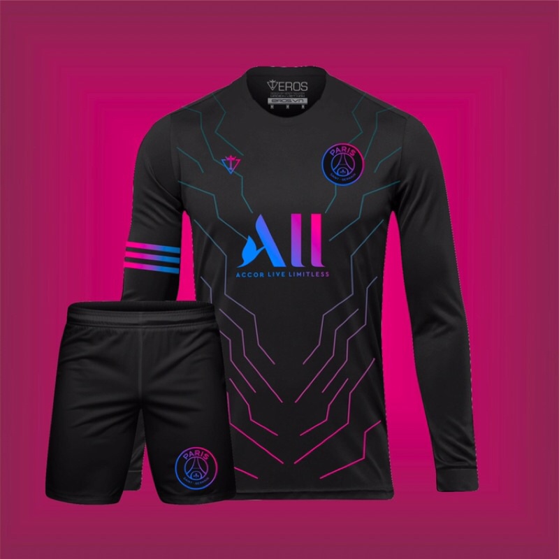 Áo đá bóng, đồ đá banh, quần áo bóng đá, áo PSG, áo CLB Paris - Chất thun lạnh cao cấp, bền