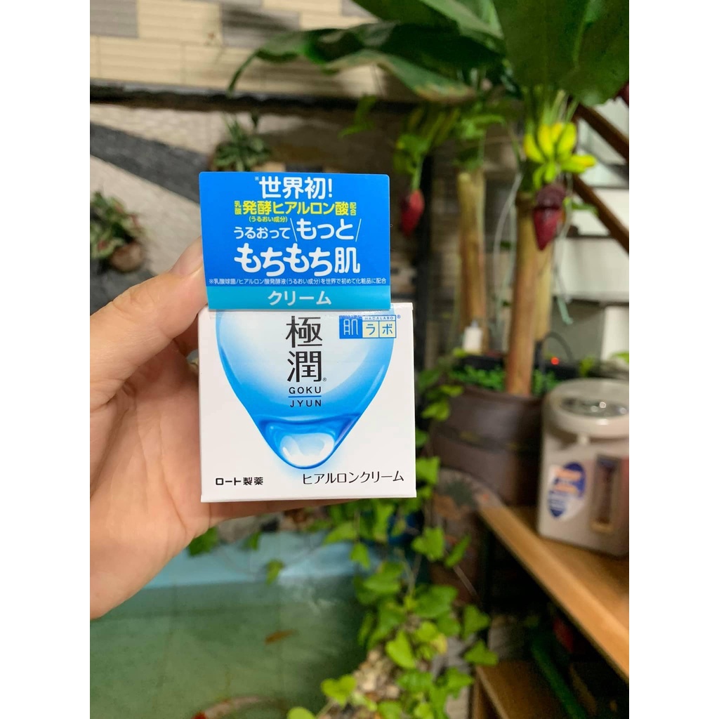 Kem Dưỡng Ẩm Hada Labo Gokujyun Hyaluronic Cream Nhật Bản 50g