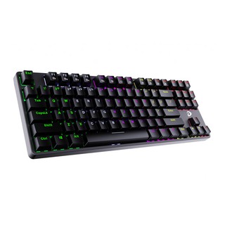 Bàn phím cơ Gaming DAREU EK87 - Black (RED Led, Blue/ Brown/ Red D switch)