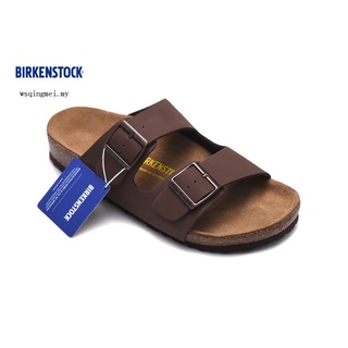 Birkenstock Arizona Thời Trang Birkenstock Arizona Dép Nam / Nữ Đế Nút Chai Giày Đi Biển