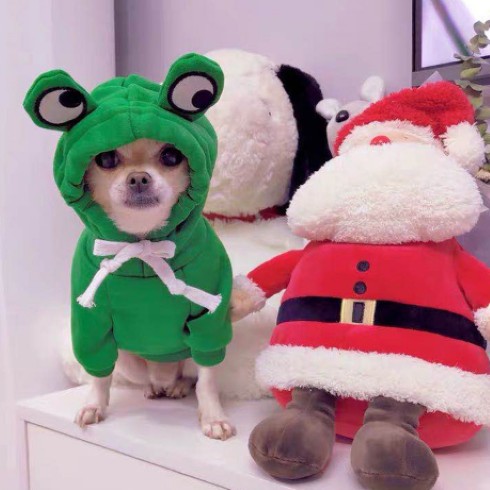 🌸 Quần Áo Chó Mèo Có Nón Cosplay Biến Hình Cho Thú Cưng