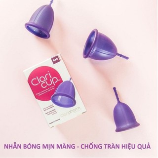 Cốc Nguyệt San Claricup Tặng 1 vĩ thuốc tiệt trùng cốc và dung dịch vệ sinh phụ nữ 💕 Freeship