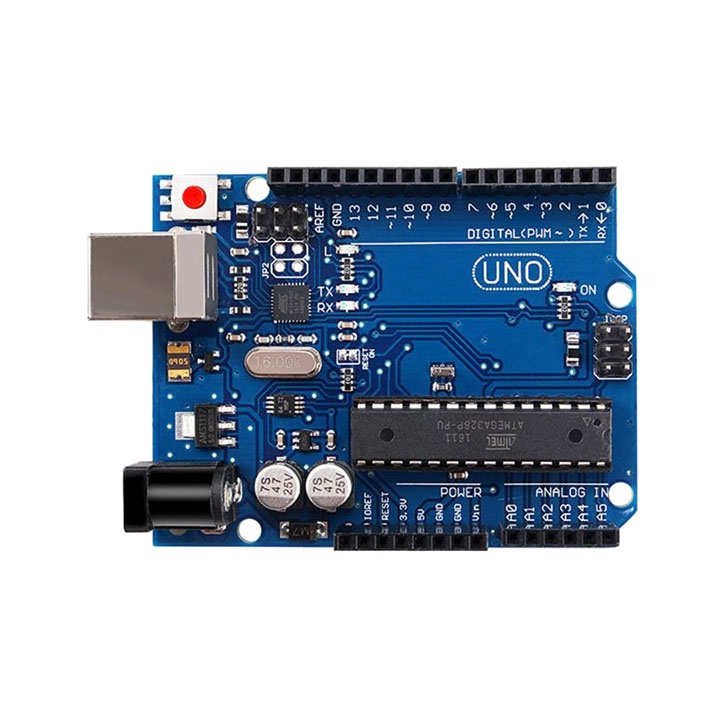 Kit Arduino UNO R3 Chip Cắm MEGA328P - KIT Học Tập Arduino Cơ Bản Cho Học Sinh, Sinh Viên