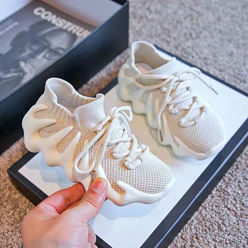 Giày thể thao Yeezy 450 thoáng khí thời trang thu 2021 cho bé gái