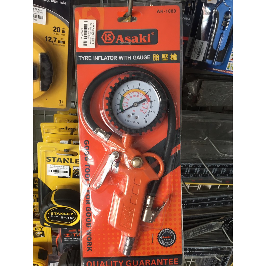 Tay bơm đồng hồ Asaki AK1080