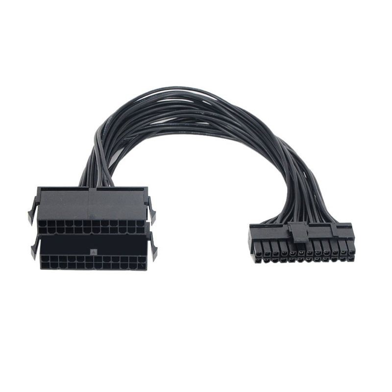 Power Supply Splitter, PSU 24 20+4 Pin ATX Motherboard Extension Cable Dual 24-P | BigBuy360 - bigbuy360.vn