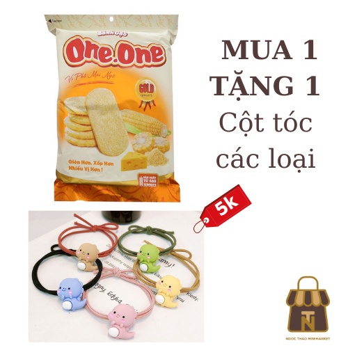 Bánh gạo ngọt vị phô mai ngô  One One gói 118g