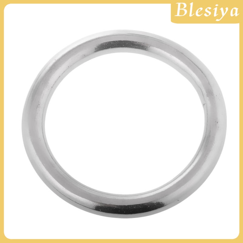 Set 3 vòng tròn tròn inox 304 đánh bóng 50mm