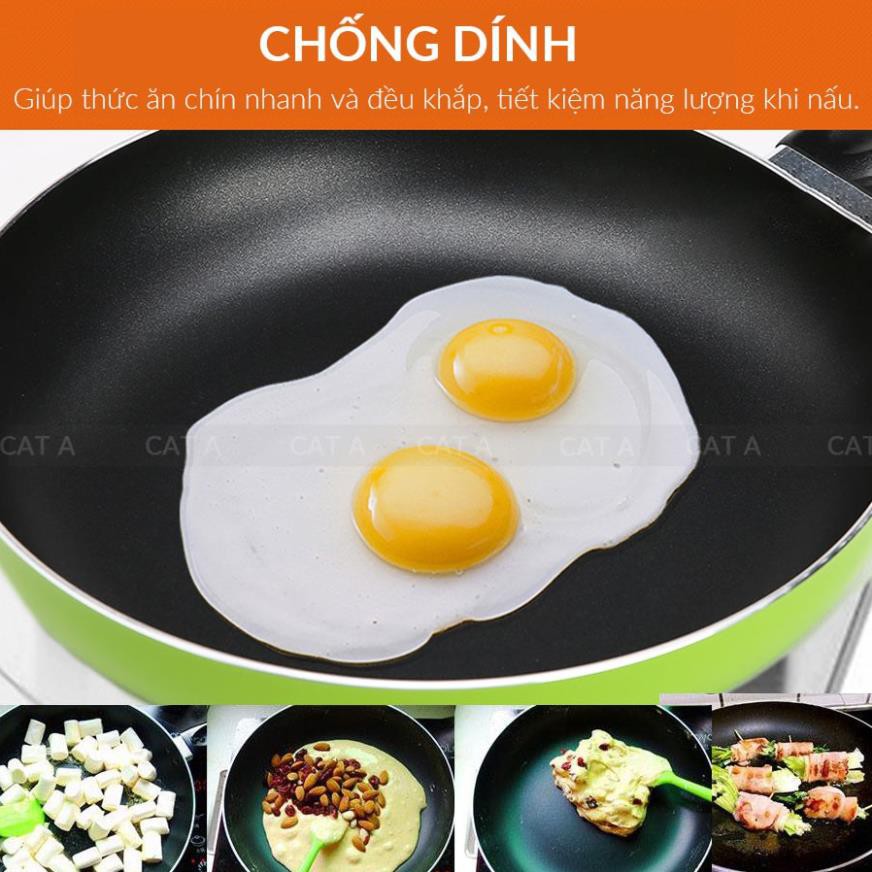 Chảo chống dính đáy từ TFFP-525-24 hợp kim nhôm cao cấp, bắt từ nhanh, bền, đẹp, sang trọng