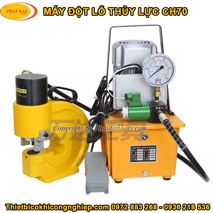 Máy đột thủy lực CH70