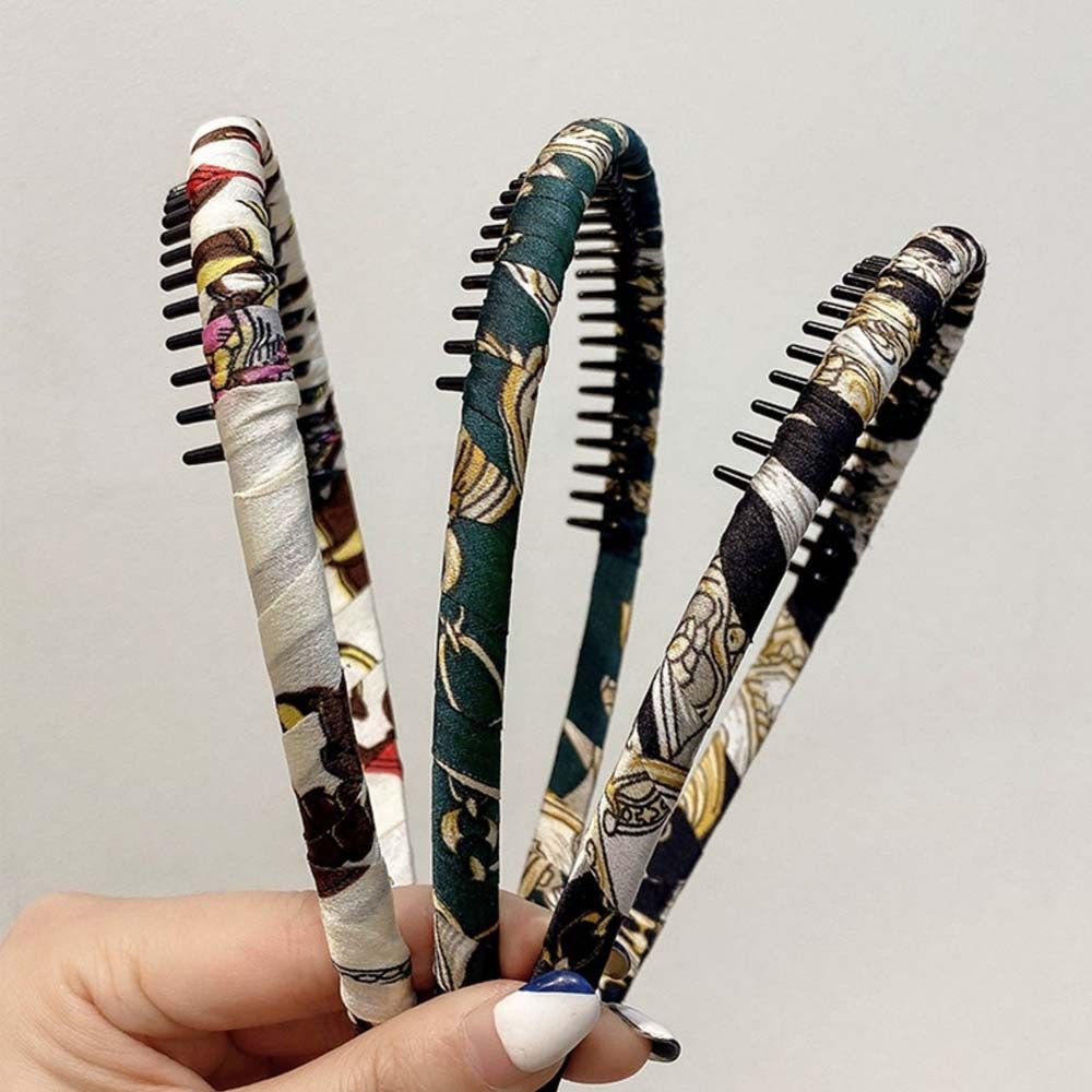 Băng đô cài tóc bằng nhựa họa tiết hoa phong cách Hàn Quốc thanh lịch cho nữ 2LIFE