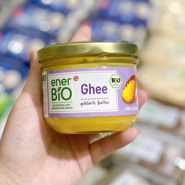 date 8/2022 Bơ Ghee hữu cơ Bio 180g Đức (hàng air)