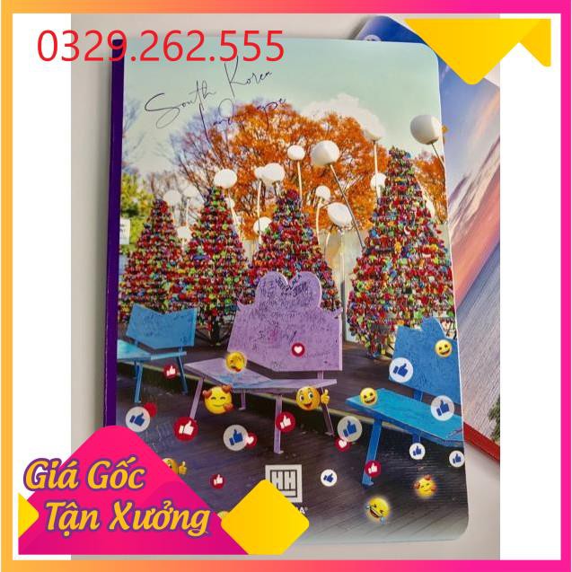 (Sale Khủng)  Set 10 Vở kẻ ngang 200tr Hồng Hà sao mai mẫu mới