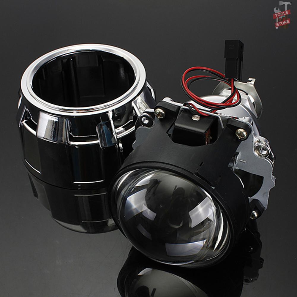 Đèn Pha 2.5 "Hid Bi-Xenon H1 H4 H7 Cho Xe Ô Tô