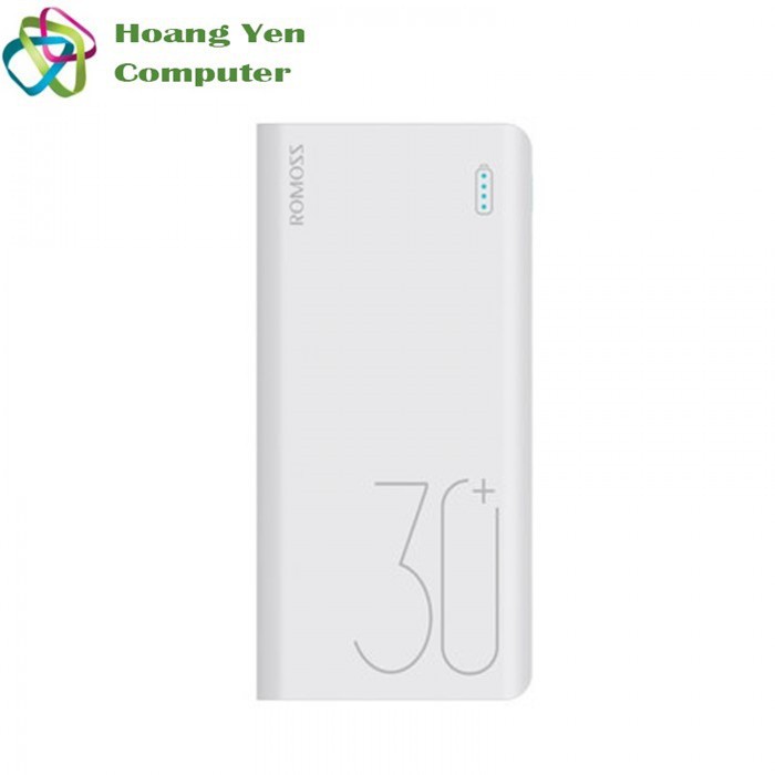 Sạc Dự Phòng Romoss Sense 8 Plus 30000mah Quick Charge 3.0 PD 18W 3 Cổng Sạc Vào - BH 1 Năm | Romoss Sense 8+  - chuyens