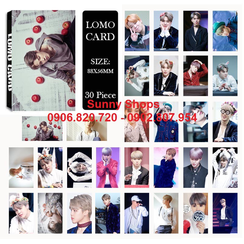 Lomo card hình Jimin BTS | BigBuy360 - bigbuy360.vn