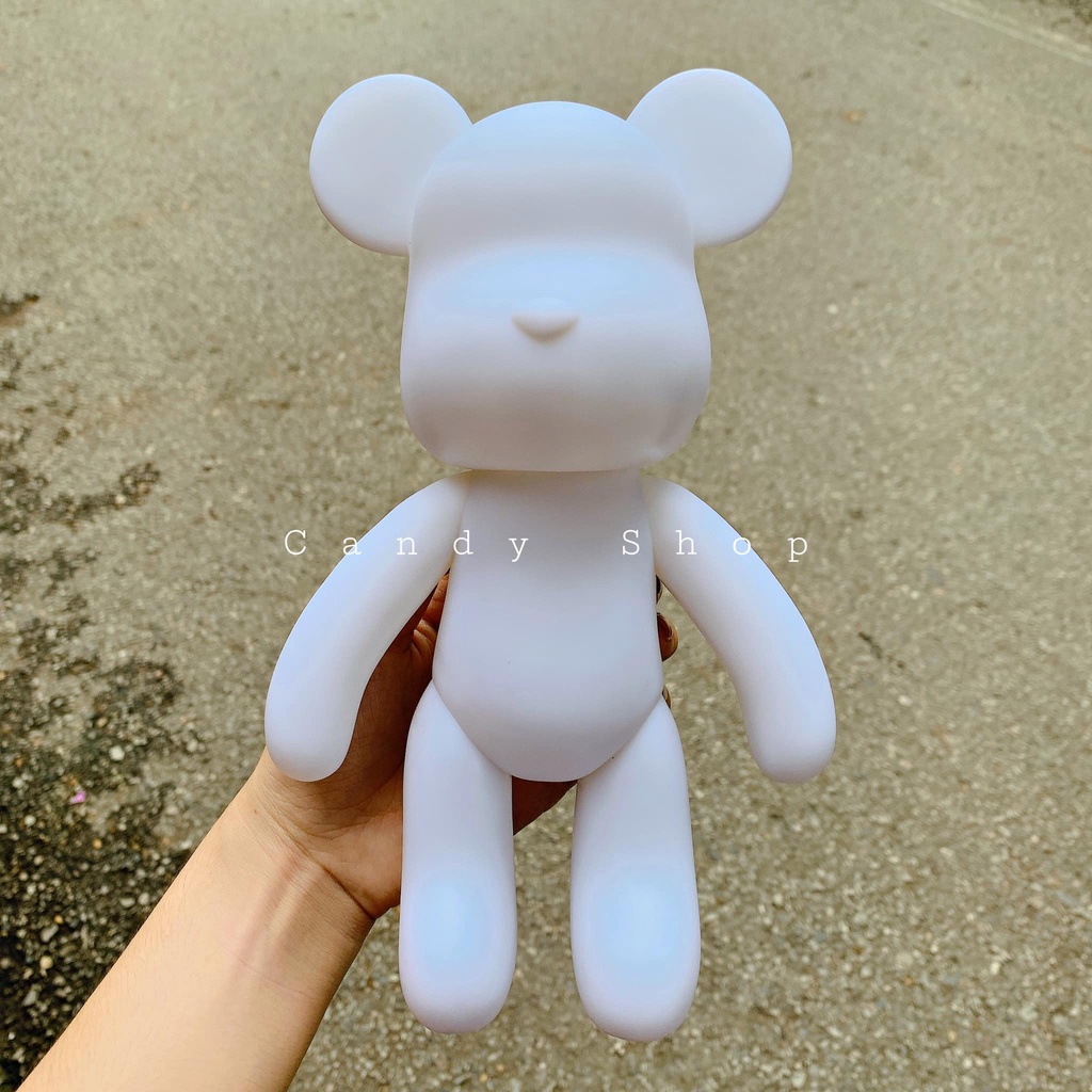 Gấu đính đá handmade Bearbrick size 20 cao cấp cho mọi lứa tuổi