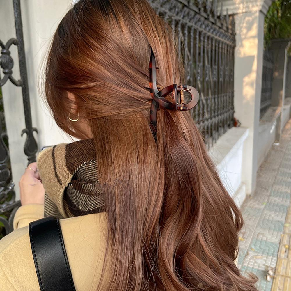 2 Kẹp Tóc Càng Cua Cỡ Lớn Thời Trang Nữ Sành Điệu