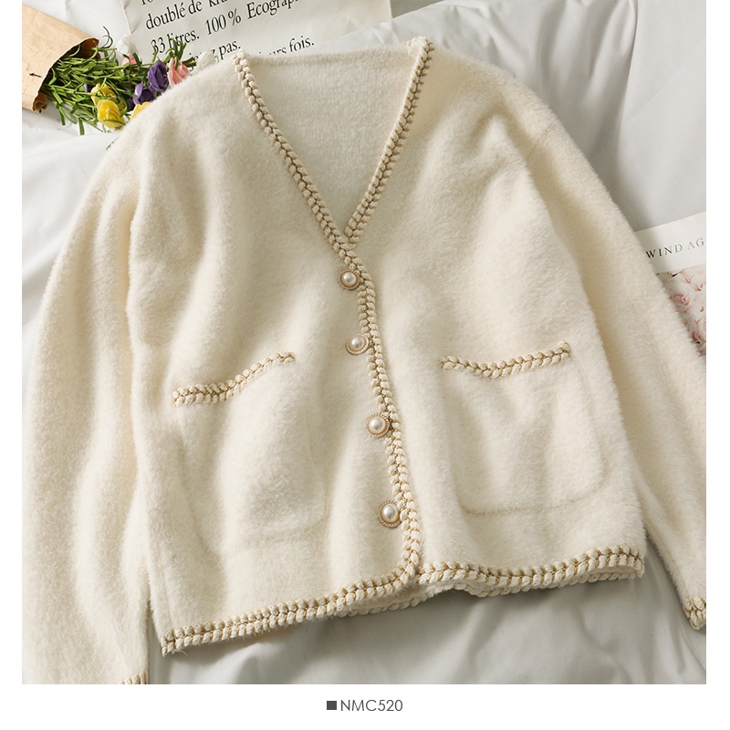 (SẴN) Áo khoác cardigan len lông thỏ phong cách Hàn Quốc (Ảnh feedback ở cuối) | BigBuy360 - bigbuy360.vn
