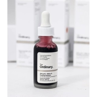 Tinh Chất Tẩy Da Chết Hoá Học The Ordinary AHA 30% + BHA 2% Peeling Solution