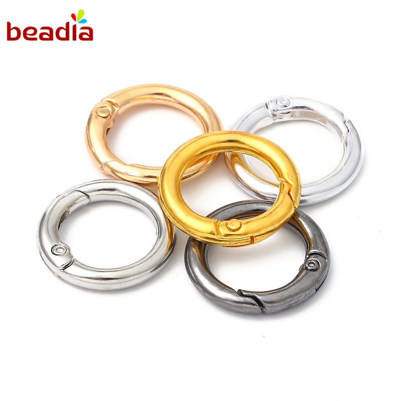 Vòng khóa BEADIA bằng hợp kim để làm đồ trang sức thủ công DIY