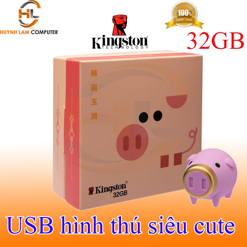 USB 32gb KingSton 3.1 hình thú siêu cute tốc độ cao hãng phân phối