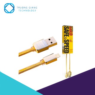 Cáp sạc remax rc-016i màu vàng -iphone/ipad-chính hãng
