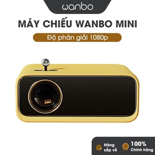 Máy chiếu không dây Wanbo mini Màu vàng