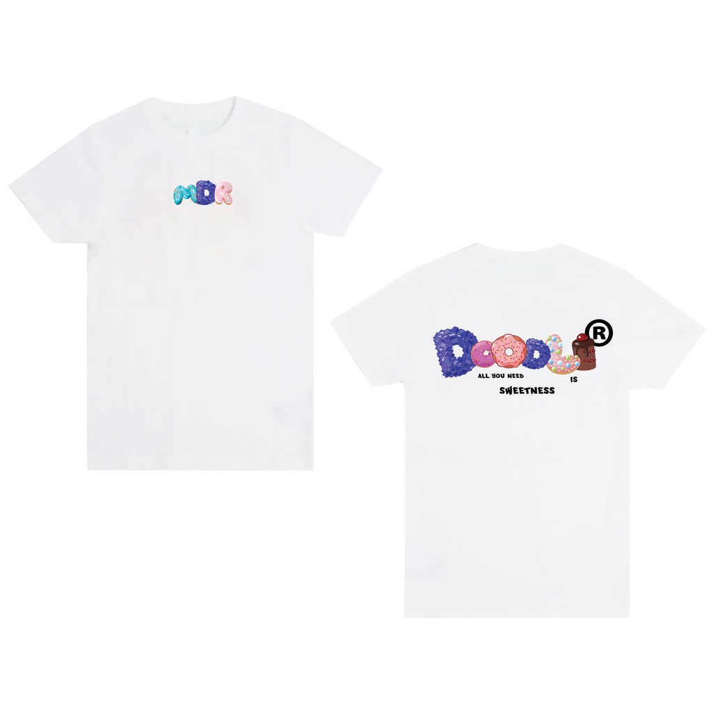 Áo thun unisex form rộng Phông tay lỡ Mdr doodli Local Brand Mi Midori