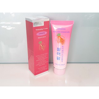 sua rua mat, Sữa rửa mặt Ginseng, SRM dưỡng trắng da, mờ nám ginseng
