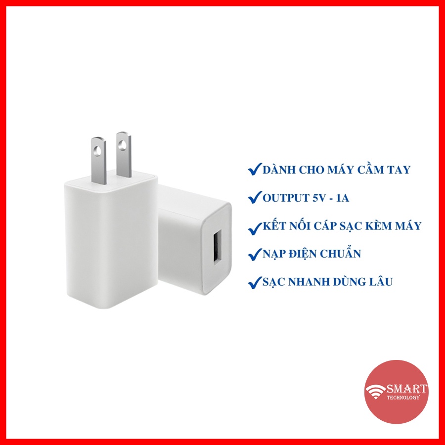 Củ sạc máy tăm nước, bàn chải điện chính hãng 5V-1A
