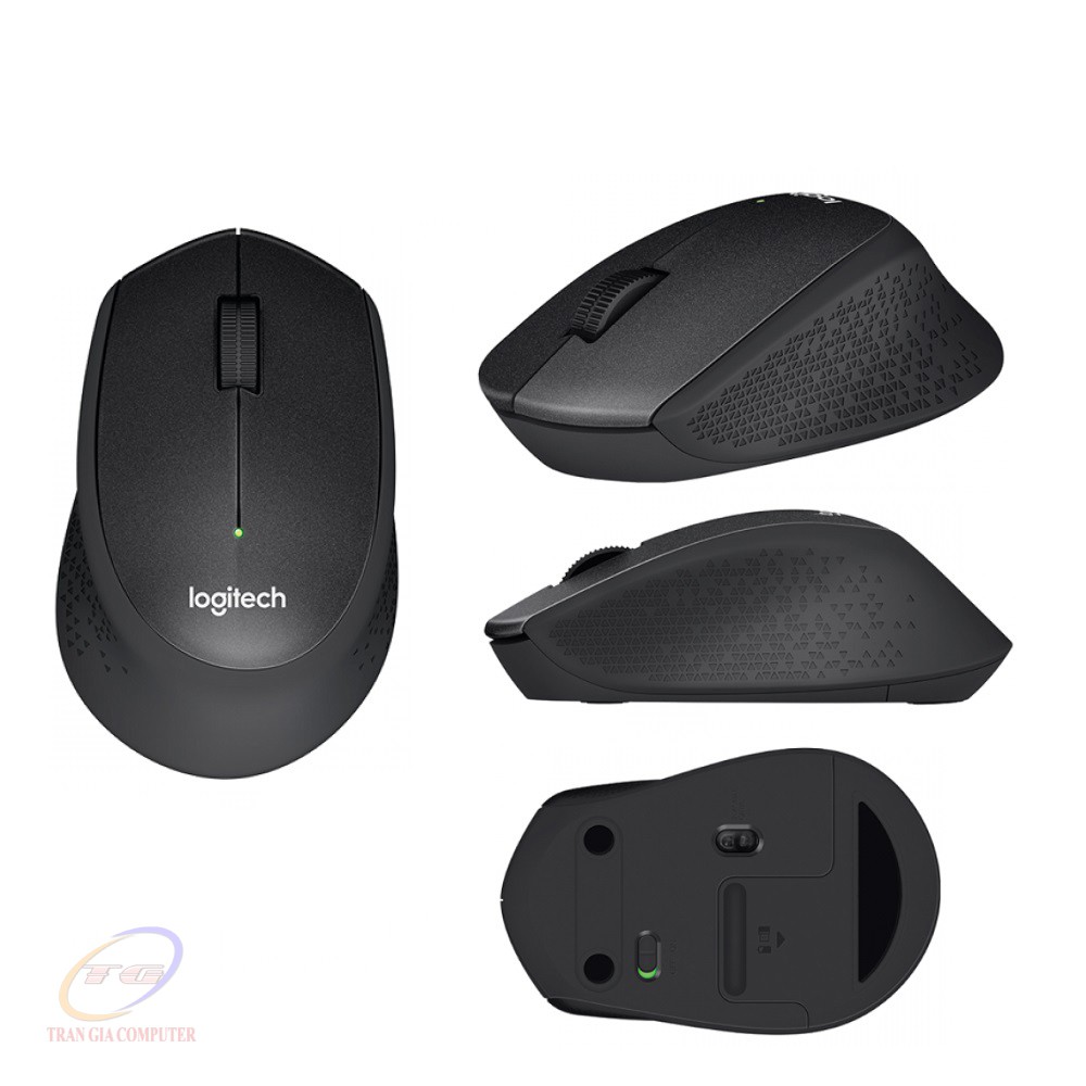 Chuột không dây Logitech M331 (Đen)