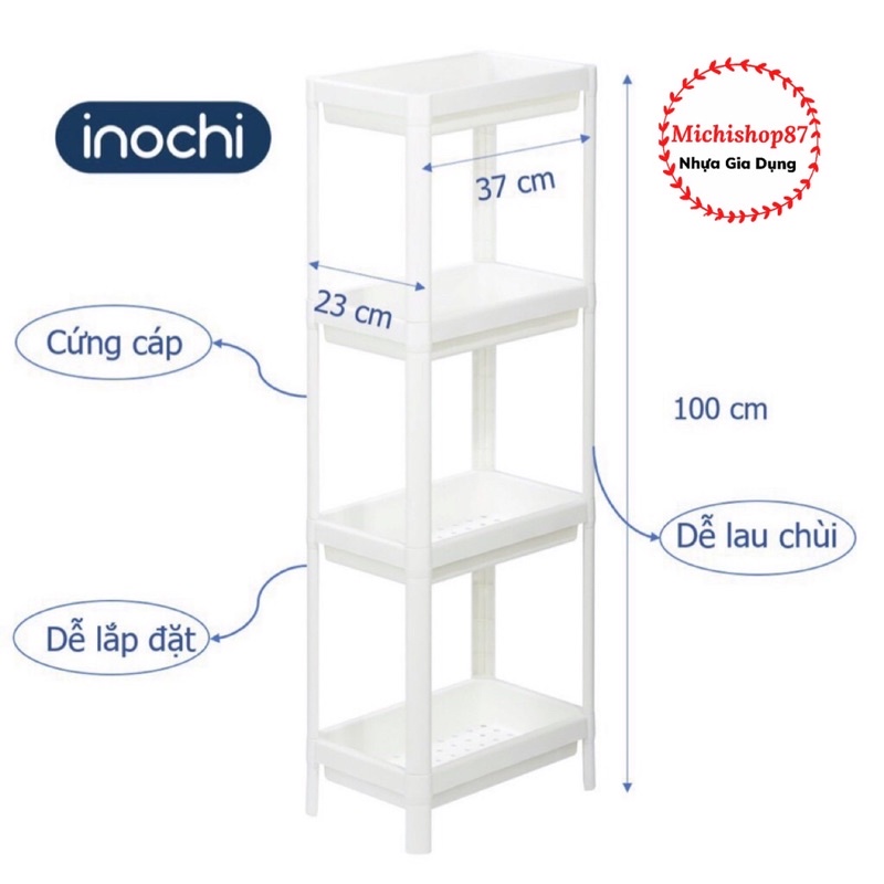 Kệ Để Đồ Đa Năng Nhà Bếp, Phòng Tắm 2,3 Tầng Tokyo Inochi Cao Cấp Nhật Bản