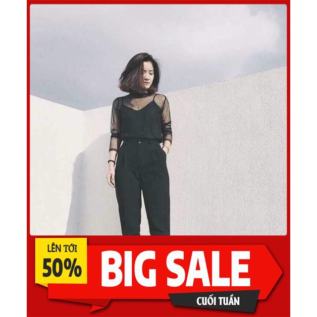 [ Big Sale ] Quần baggy vải thời trang format