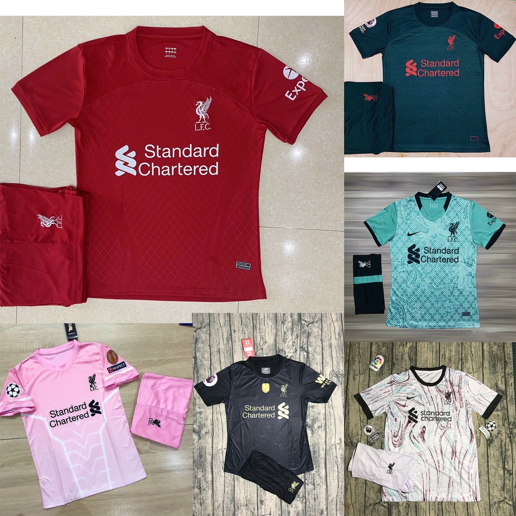 Áo Bóng Đá - Quần Áo Bóng Đá Liverpool- Thun Thái Cao Cấp