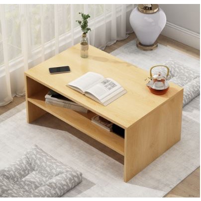 Bàn Trà đa năng  2 tầng ngồi bệt phong cách Nhật bản