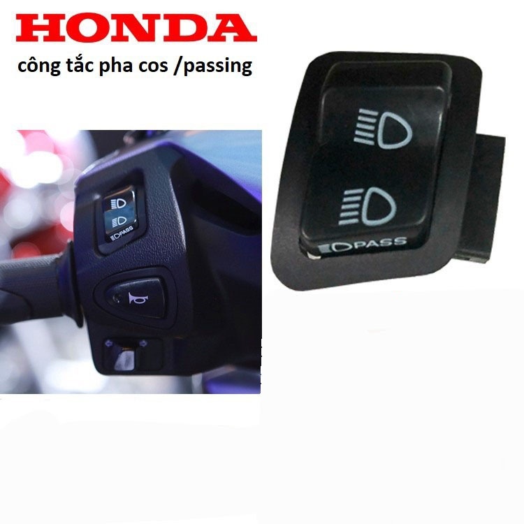 [Mã LIFE8888K giảm 8% đơn 500k] Công tắc Passing SH, Đá đèn pha xe AirBlade,Vision,Lead Honda