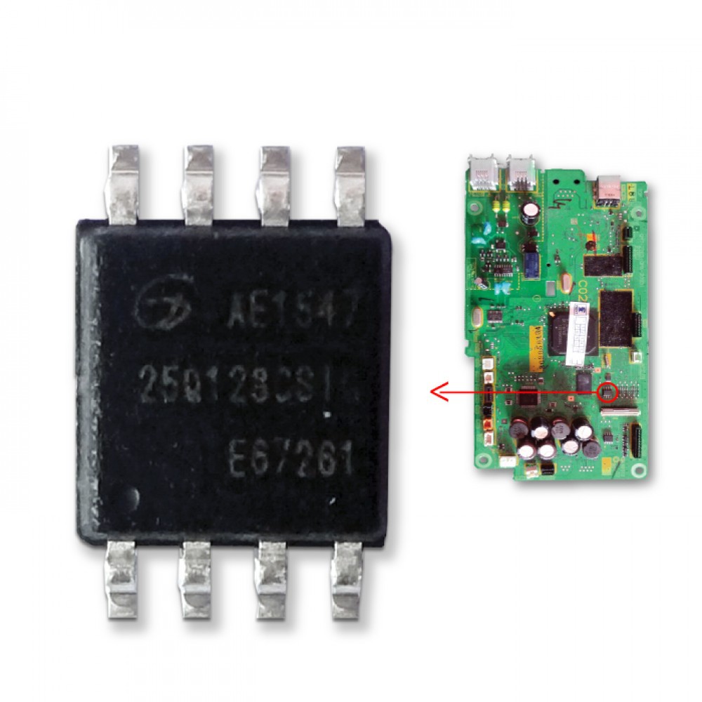 Máy In Ic Canon Mx397 95640, Eeprom Ic Reset Canon Mx397, Counter Ic Mx-397