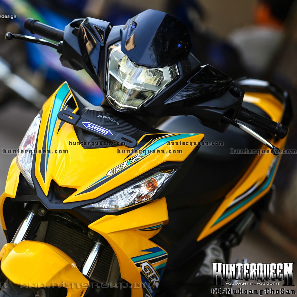 Tem rời dán xe Winner màu vàng. in UV cao cấp, công nghệ mới nhất cập nhật từ Nhật Bản. Độ bền cao