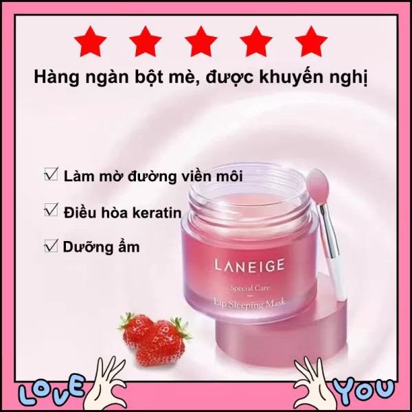 [🔥Giao hàng 24h🔥]Hàn Quốc Mặt nạ ngủ môi Laneige 3g