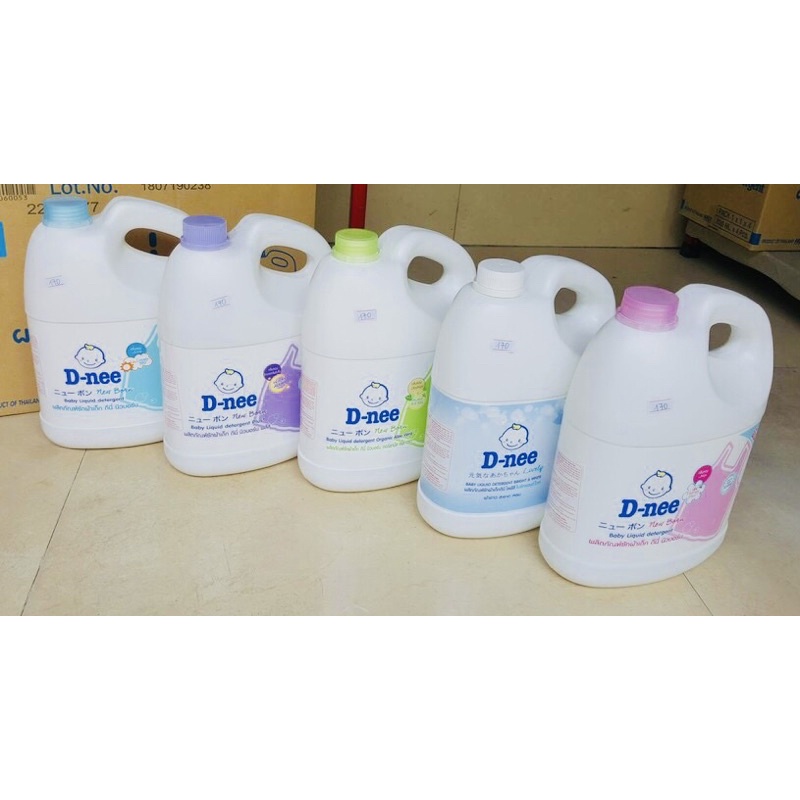 Nước giặt quần áo em bé Dnee 3000ml
