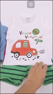 Set ba lỗ Jumping beans bé trai