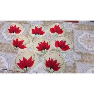  Nón lá huế thêu hoa