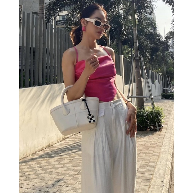 Wendy Top - Áo yếm lụa hở lưng - Thiết Kế Bởi IamCoco.Official