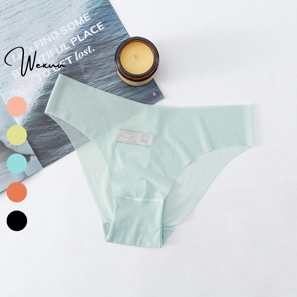 Quần lót nữ Xuu Design vải su lạnh co dãn kháng khuẩn, thiết kế không viền, không hằn vết - QC123