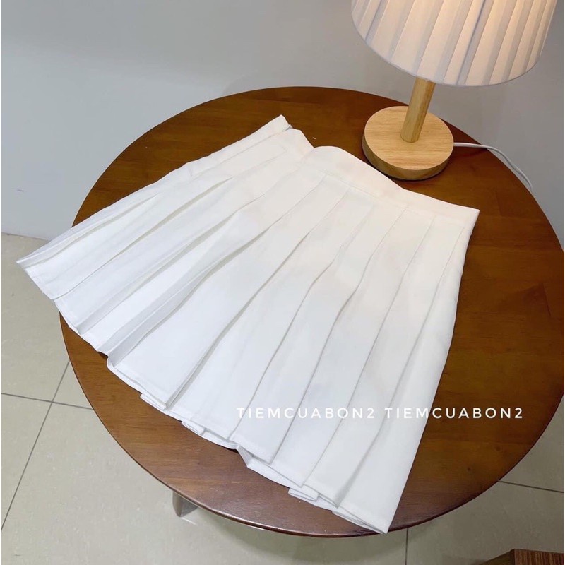 chân váy xếp li , chân xoè váy xếp ly dáng ngắn có quần chống lộ 4012 | BigBuy360 - bigbuy360.vn